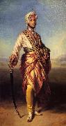 Franz Xaver Winterhalter The Maharajah Duleep Singh oil painting reproduction